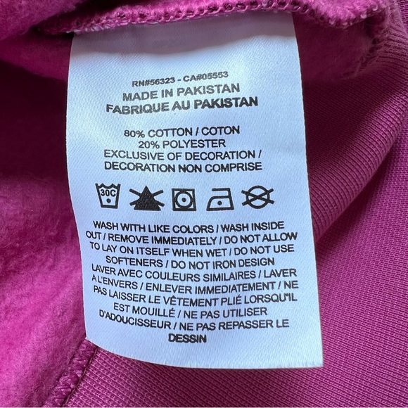 ⭐️ NIKE SWOOSH ICON CLASH SWEATSHIRT PLUS SIZES 2X,  PINK, - Picture 10 of 12